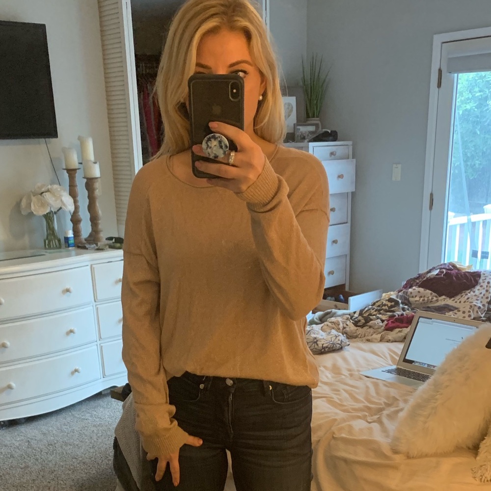 Gold sweater